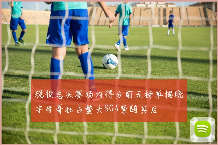 现役总决赛场均得分前五榜单揭晓字母哥独占鳌头SGA紧随其后